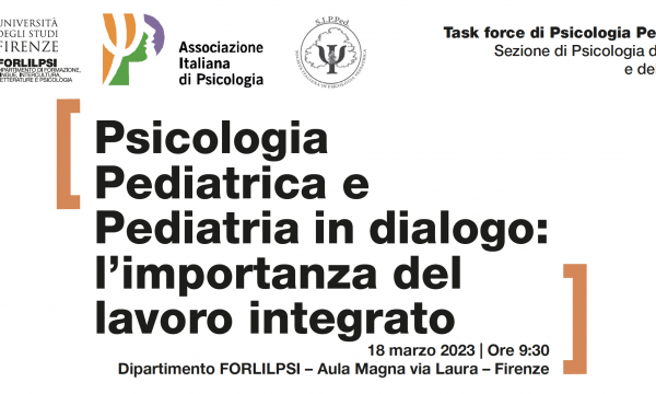 Psicologia Pediatrica e Pediatria in dialogo: 