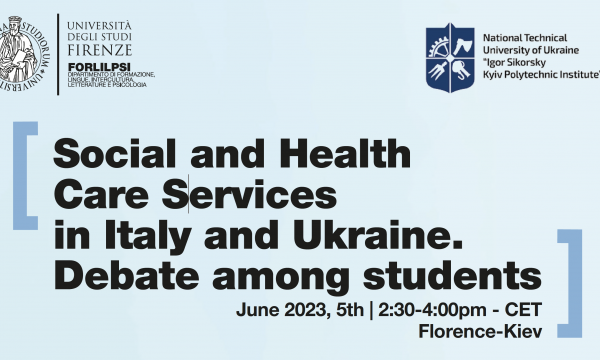 Social and Health Care Services in Italy and Ukraine. Debate among students.